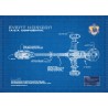 Event Horizon A1 Blueprint Poster